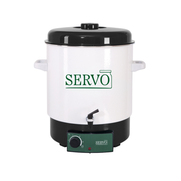 RVS elektrische inmaakketel SERVO SVS1T met tapkraan